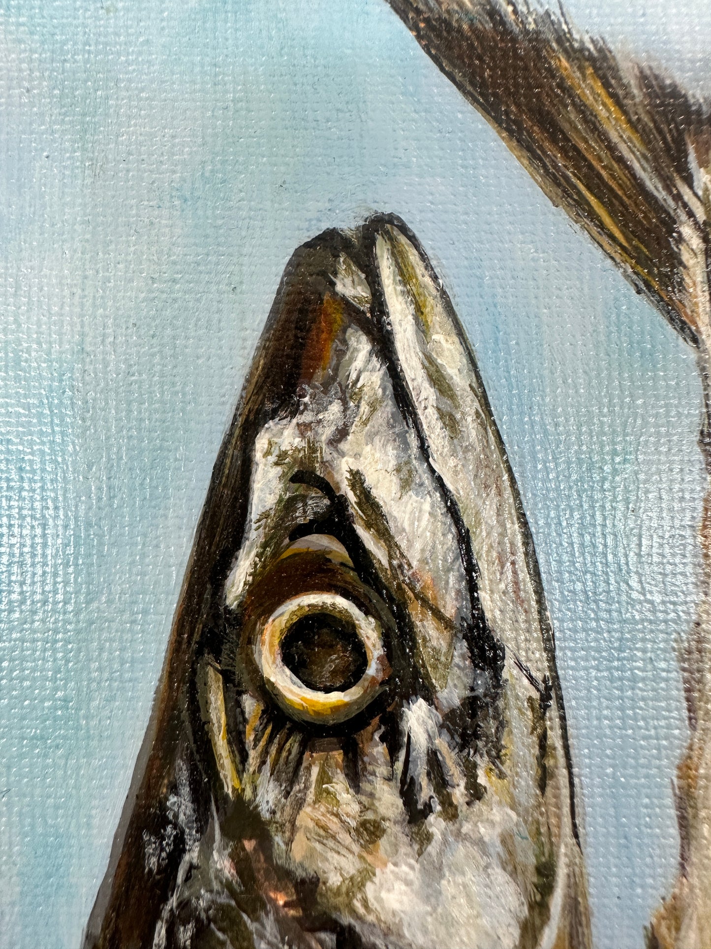 ‘Silver Stillness’ painting