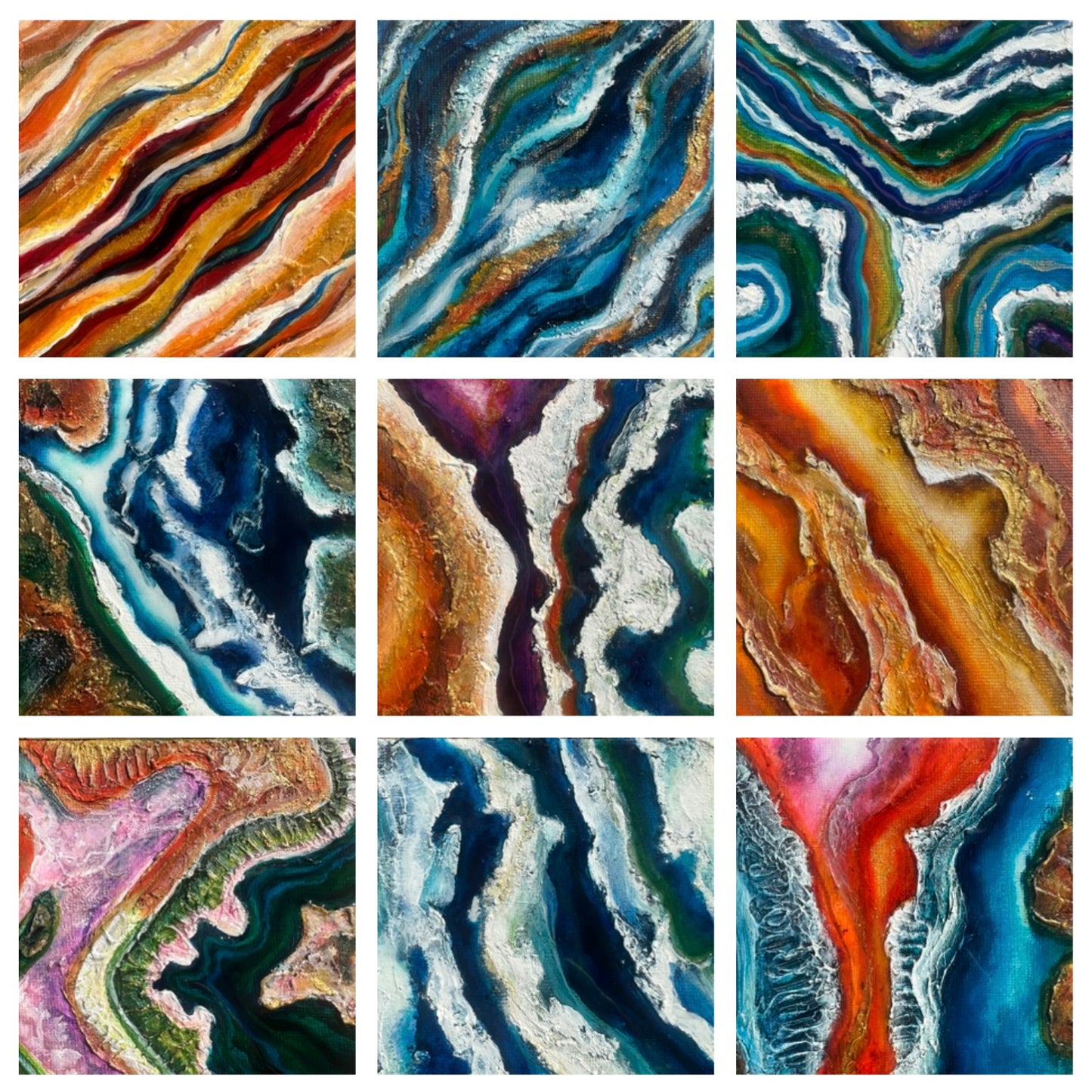 The Earth Thread – Print Collection 300 x 300 mm