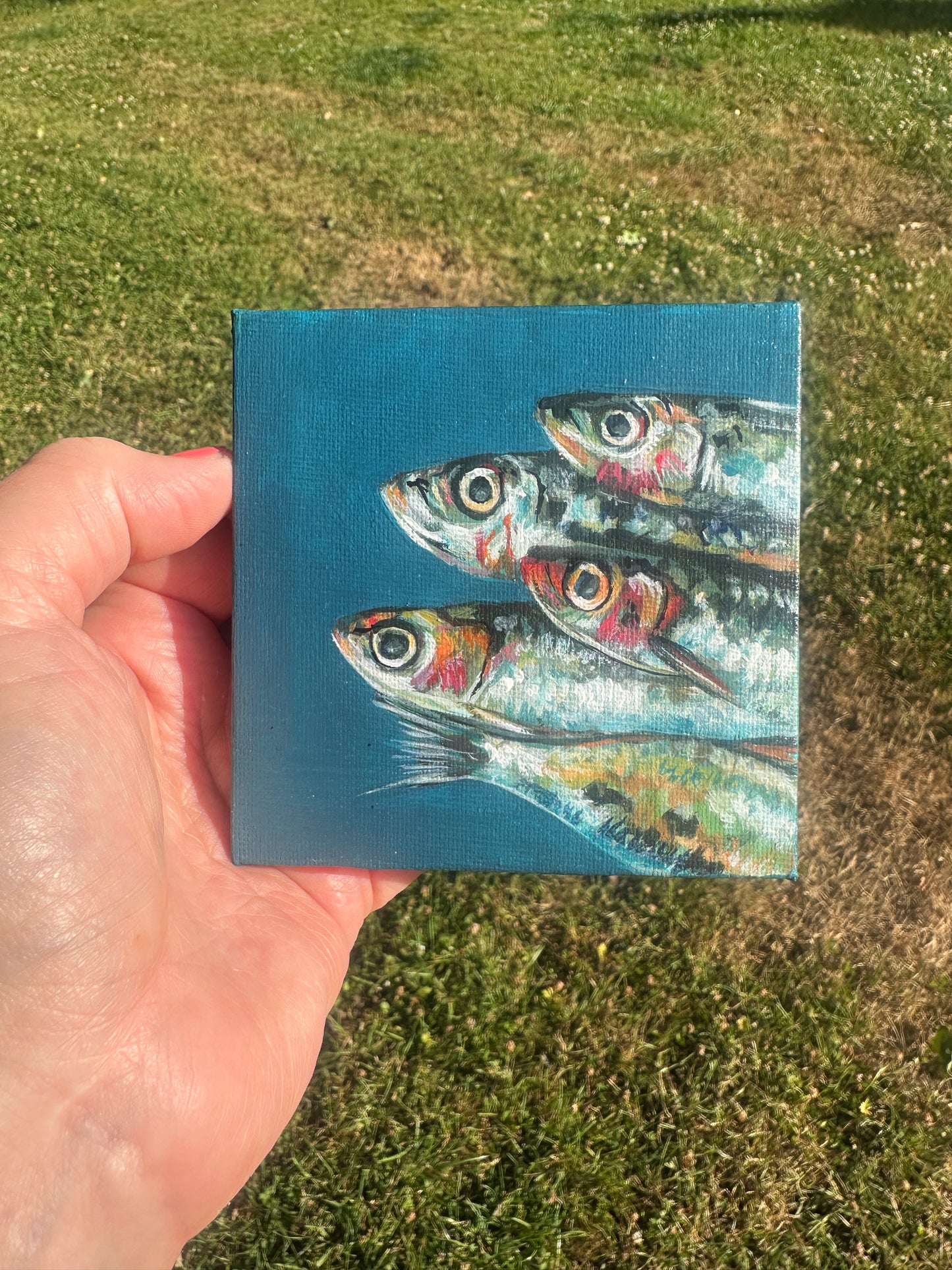 Tideworn Series: Echoes in Blue – Fine Art Print