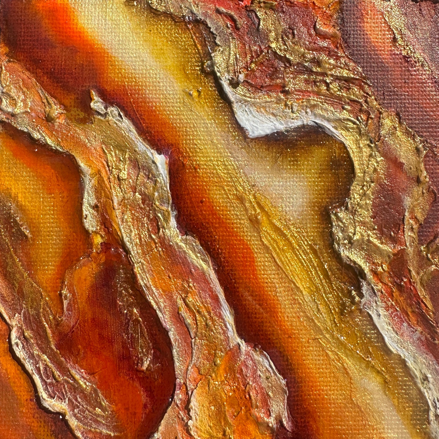 The Earth Thread – Original Framed Collection of 9 Miniature paintings