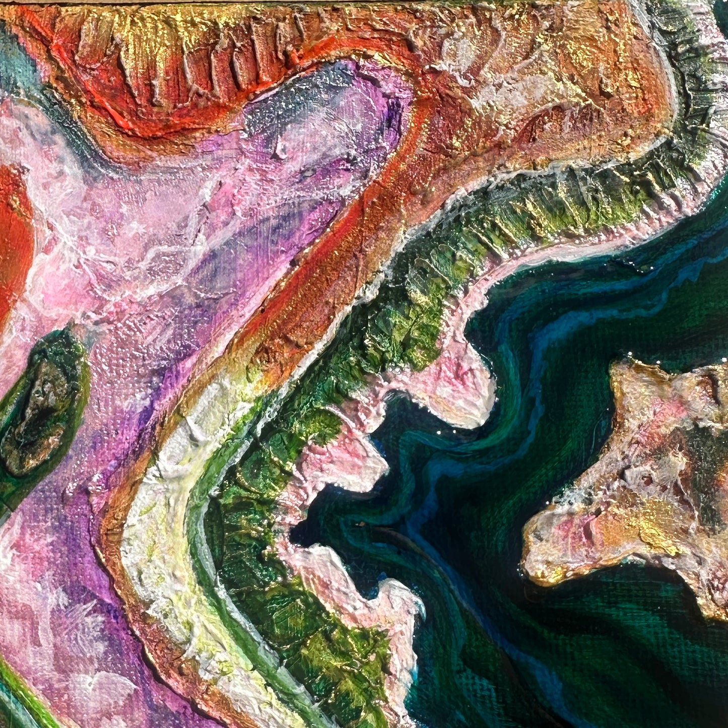 Mineral Light – Fine Art Print 125 x 125 mm