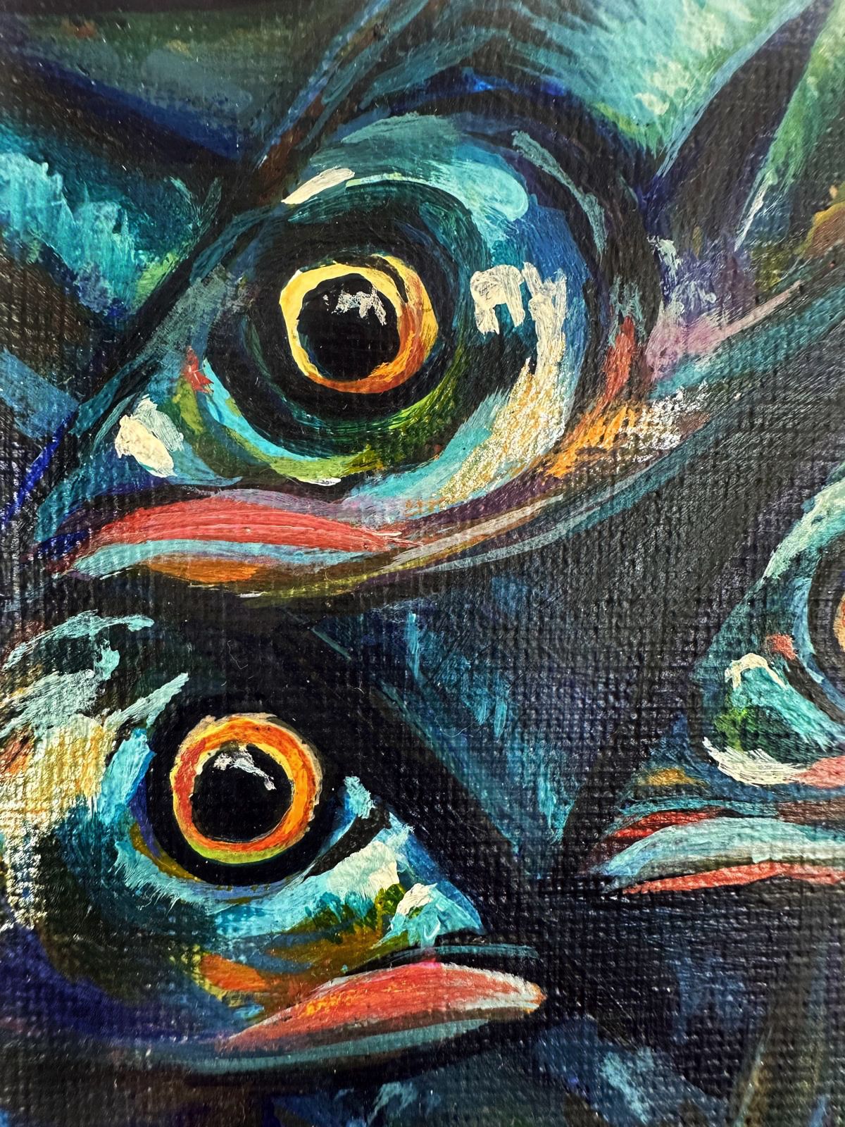 ‘Rhythm of Three’ painting