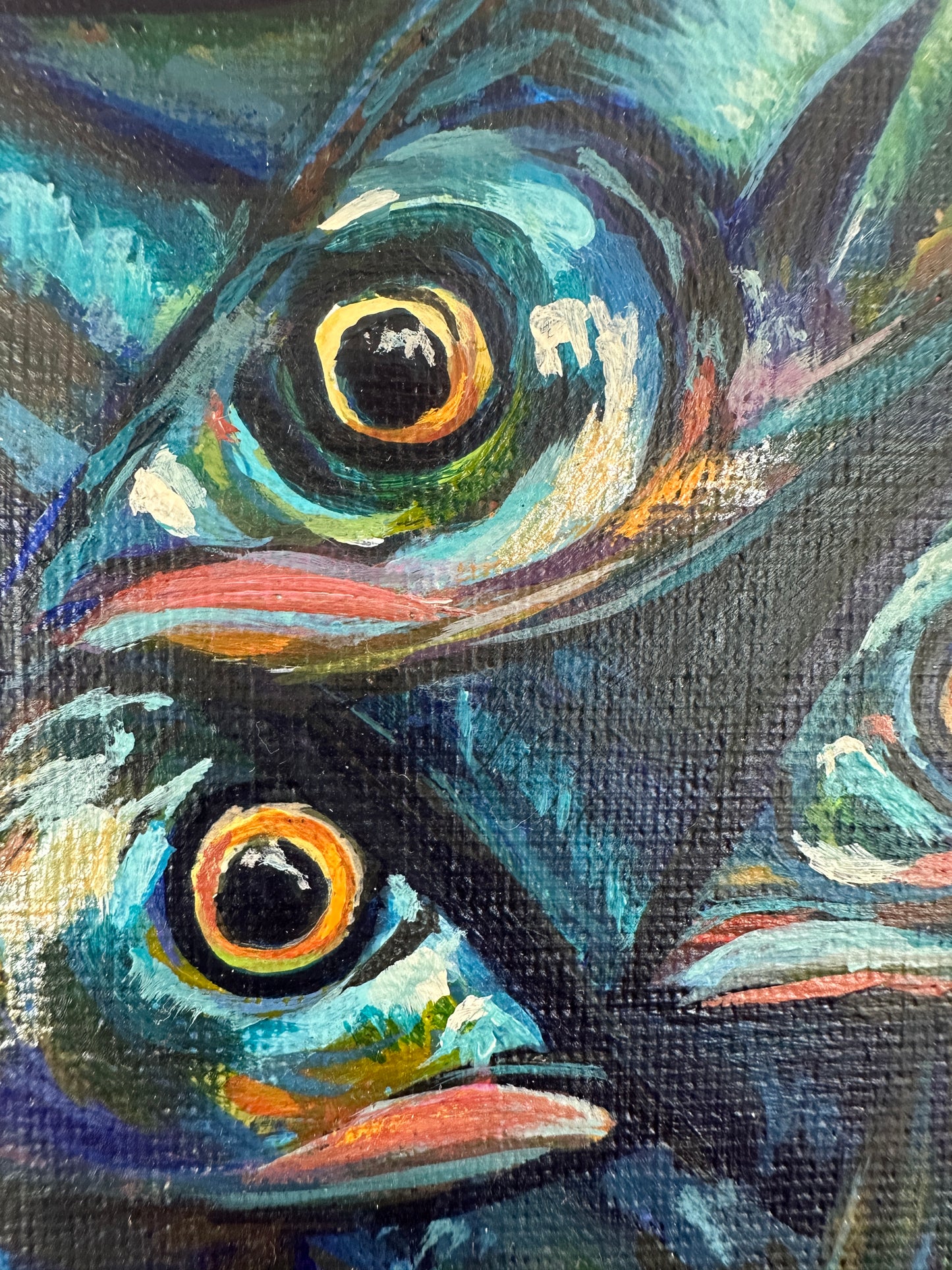 ‘Rhythm of Three’ painting