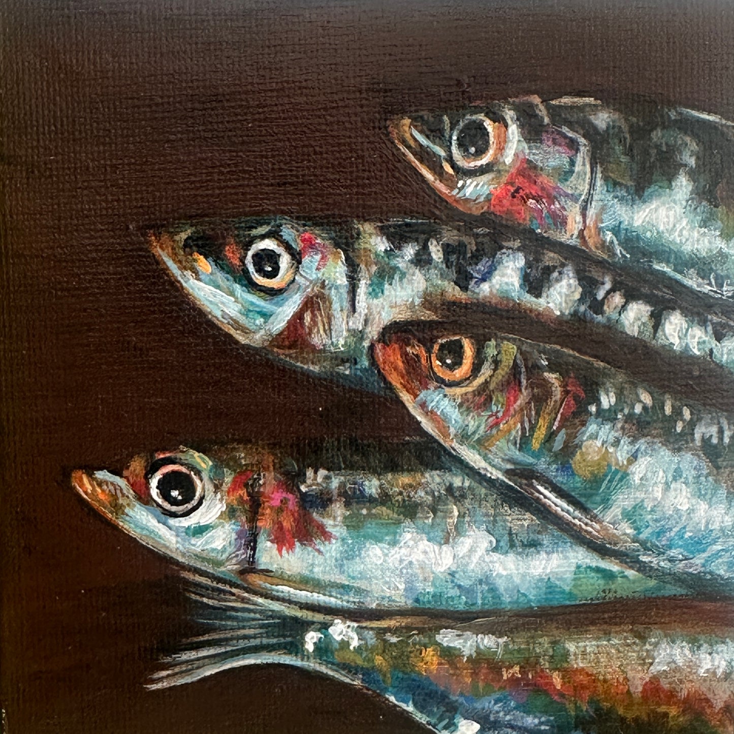 Tideworn Series: 5 Little Fish – Fine Art Print