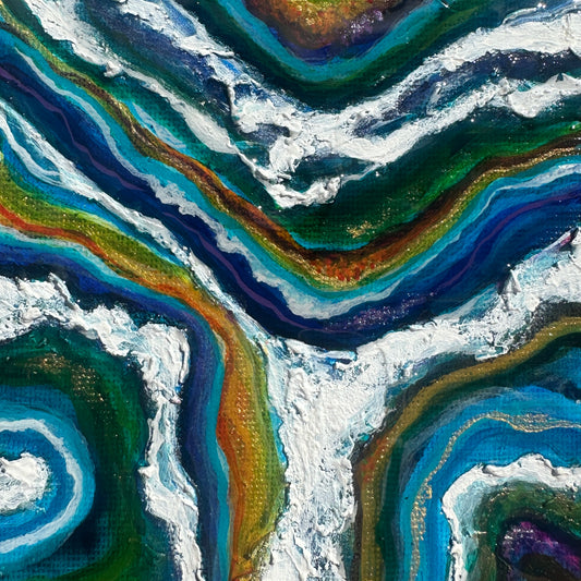 Gold Thread – Fine Art Print 125 x 125 mm